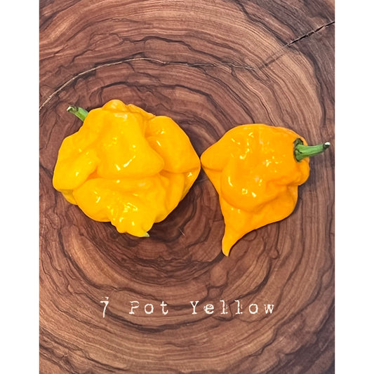 7 Pot Yellow - Hot Pepper Seeds