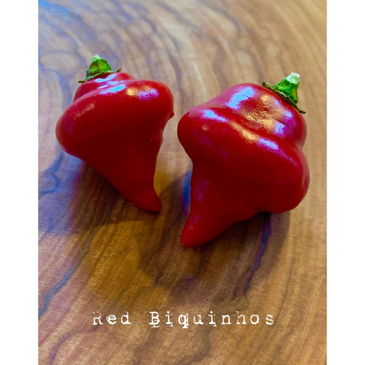 Biquinho - Red - Hot Pepper Seeds
