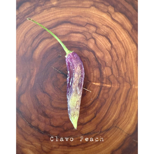 Clavo - Peach Hot Pepper Seeds
