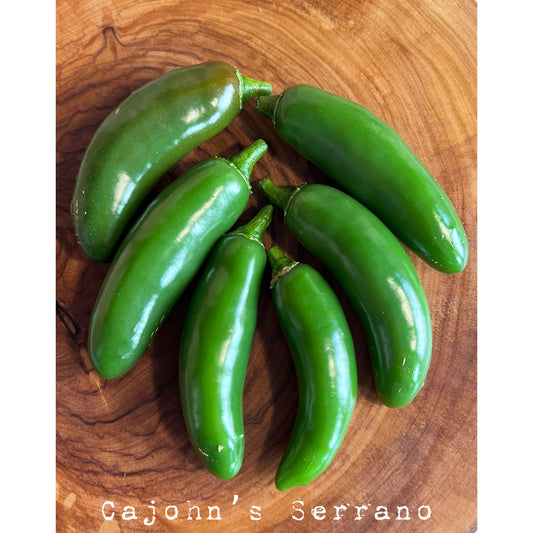 Serrano Cajohn's - Hot Pepper Seeds